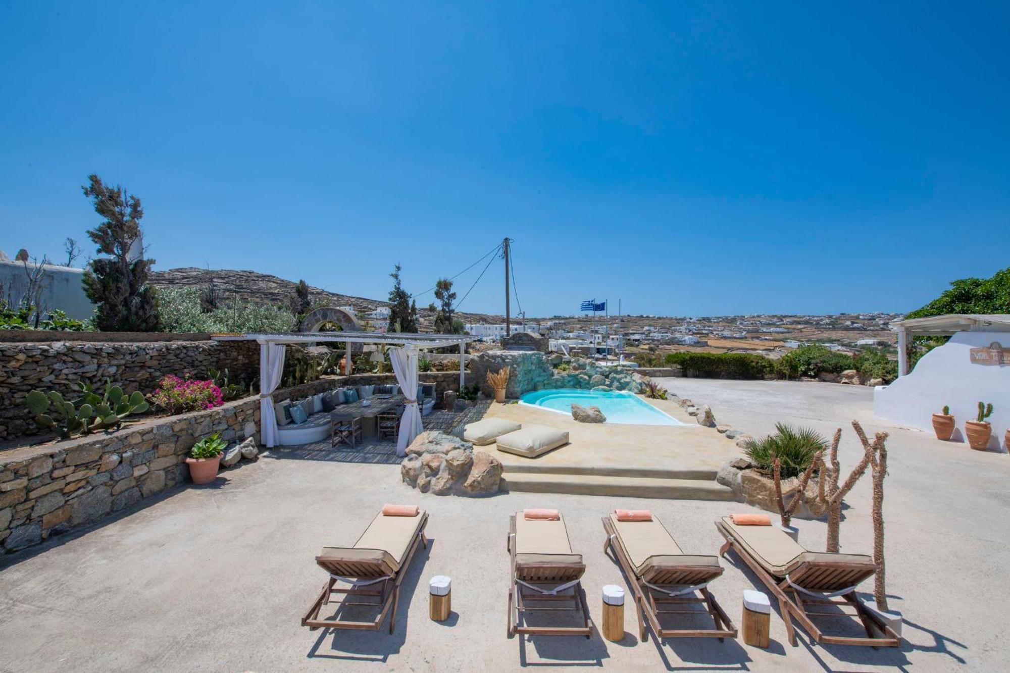 Tatiana Villa & Apartments Klouvas Dış mekan fotoğraf