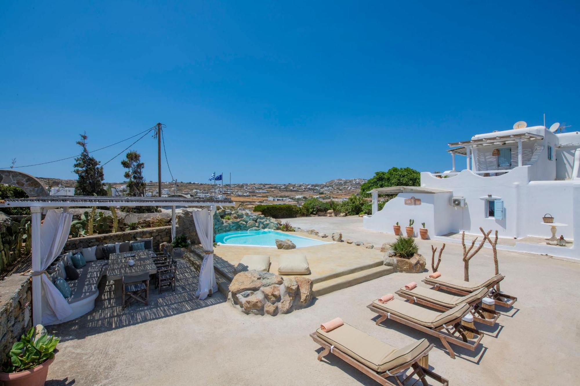 Tatiana Villa & Apartments Klouvas Dış mekan fotoğraf